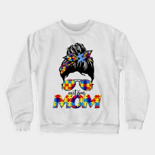 Autism Mom Pride Crewneck Sweatshirt